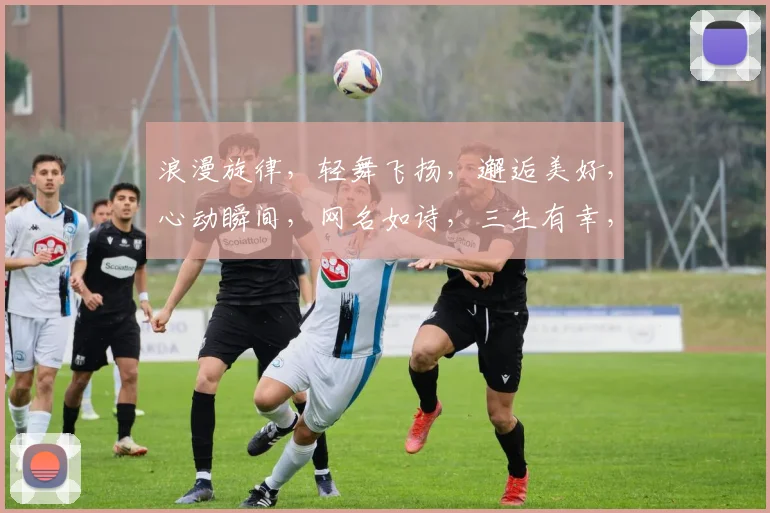浪漫旋律，轻舞飞扬，邂逅美好，心动瞬间，网名如诗，三生有幸，共谱恋曲